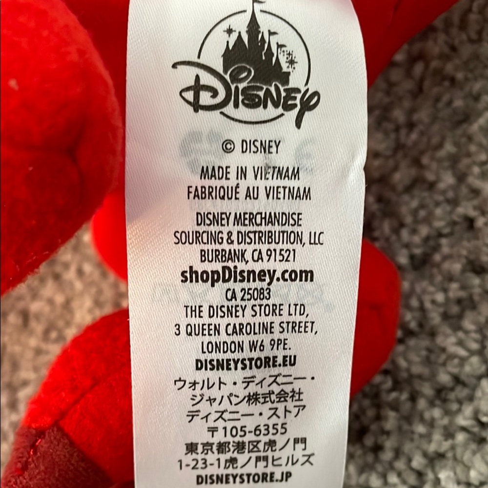 RARE Disney Wisdom Collection. MUSHU red dragon plush with intricate embroidery. - Picture 8 of 10